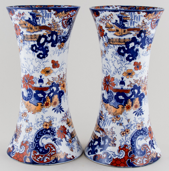 Vases pair of large c1900